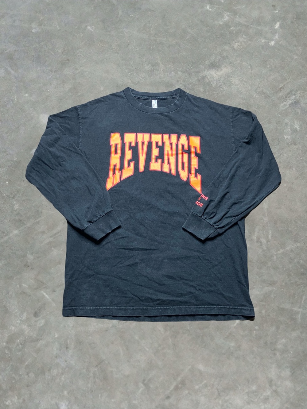 Drake Revenge Tour Summer Sixteen Long Sleeve Graphic Tee Mens Size L Black